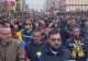 Minerii ies din nou în stradă după anunțul concedierilor de la Complexul Energetic Oltenia. Angajații cer dialog cu Nicușor Dan