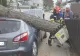 Vântul a făcut prăpăd la Iași. Copaci căzuți peste mașini și locuințe, intervenții în lanț ale pompierilor - FOTO/VIDEO
