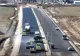 Lucrările la Autostrada A0 Nord avansează: s-a început turnarea asfaltului pe tronsonul dintre DN1A și DN1