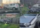 Accident grav în județul Argeș. O mașină s-a răsturnat, după ce a intrat pe contrasens și s-a ciocnit cu un alt autoturism 