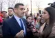 George Simion, la protestul din fața CNA: "Decizia închiderii Realitatea PLUS e motivată politic. E un atac la democrație"