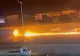 Cisternă în flăcări. Explozie evitată în ultima secundă