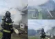 Incendiu masiv în localitatea Ipotești, județul Suceava. Două gospodării au fost cuprinse de flăcări-VIDEO