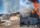 Incendiu de proporții într-o gospodărie din județul Suceava. O femeie a fost grav rănită, 100 de păsări au murit, iar tone de cereale au fost făcute scrum