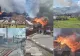 Incendiul din Soveja. Guvernul a alocat ajutoare de urgenţă în valoare de un milion de lei pentru persoanele afectate 