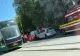 O mașină a intrat într-un tramvai în care se aflau 100 de călători. Doi pasageri au fost răniți