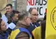 Protest al Federației „Spiru Haret” la Ministerul Educației: sindicaliștii cer retragerea unei circulare și acuză subfinanțarea școlilor VIDEO