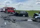 Accident grav în județul Timiș: patru persoane rănite, un bărbat în stop cardio-respirator. A intervenit elicopterul SMURD - FOTO
