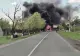 Tragedie evitată în Tulcea: un autocar cu 27 de pasageri a luat foc. Oamenii s-au salvat în ultima clipă