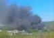 Incendiu la grădina zoologică din Zaharești: proprietarul a fost transportat la spital după ce a inhalat fum