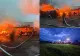 Incendiu violent în județul Suceava. Două adăposturi de animale au luat foc -VIDEO 