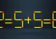 Test IQ cu chibrituri. Poți corecta ecuația 2 = 5+5 = 6 mutând un singur băț? Puțini găsesc răspunsul