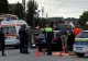 Coliziune violentă între două mașini, la Borșa. Nouă persoane, printre care și doi copii, la spital
