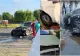 Accident în lanț la Dragonul Roșu: o șoferiță a avariat 12 mașini parcate. Două persoane au ajuns la spital