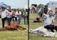 Scenele de la un târg de cai care au revoltat România. Un proprietar își maltratează animalele, se cere intervenția poliției