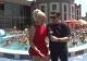 Căldură insuportabilă în România. Piscinele s-au umplut de oameni, iar distracția este în toi - VIDEO