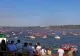 Dunărea, „asaltată” de sute de ambarcațiuni. Eveniment spectaculos între Giurgiu și Ruse - VIDEO