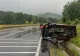 Accident grav pe DN 1, lângă Perșani. Cinci persoane au fost rănite după ce mașina s-a răsturnat