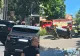 Accident pe bulevardul Mamaia din Constanța. Un autoturism s-a răsturnat, iar o persoană a ajuns la spital