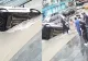 Mașină înghițită de o groapă uriașă, ascunsă sub apă, în Ankara. Pasagerii au fost salvați în ultima clipă