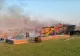 Incendiu puternic în apropierea unui restaurant din Argeș. O adolescentă a suferit un atac de panică