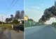 Ansamblu rezidențial de lângă București, distrus de flăcări. Alertă de poluare - VIDEO