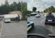  Accident grav în Cluj-Napoca. O dubă s-a răsturnat peste o mașină -FOTO