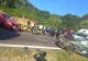 Accident grav pe Valea Oltului. O persoană a rămas prinsă între fiare, iar alta a fost aruncată pe carosabil