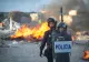 Violențe în Ceuta. Spaniolii au atacat o tabără de migranți, le-au incendiat corturile și s-au ciocnit cu poliția