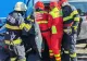 Accident grav în Hunedoara: microbuz cu nouă persoane, între care cinci copii, lovit de un TIR: trei răniți
