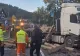Accident spectaculos la Predeal. Zeci de traverse de cale ferată au ajuns pe DN 1