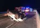 Accident grav pe barajul Mihăilești. Trei tineri au ajuns la spital după ce mașina s-a răsturnat pe plafon