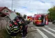 Accident pe centura Bistriței. Șase persoane au ajuns la spital după ce microbuzul s-a răsturnat
