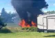 Un avion militar F16 s-a prăbușit și a luat foc în Michigan: aeronava s-ar fi lovit de o pasăre VIDEO