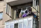 Balcon prăbușit de la etajul șapte, peste o mașină în Sectorul 4. Pompierii au intervenit de urgență