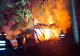 Incendiu puternic la Fălticeni. O anexă gospodărească a fost cuprinsă de flăcări