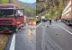 Accident grav pe Valea Oltului! Trafic blocat pe DN7 după impactul dintre un autoturism și un TIR. O persoană este încarcerată