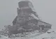 Ninge la Vârful Omu. Imagini spectaculoase după răcirea bruscă a vremii în România -VIDEO