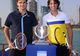 Rafael Nadal şi Roger Federer au dat startul sezonului ATP pe o barcă - GALERIE FOTO