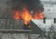 Mai multe barăci de lemn au luat foc în Bucureşti