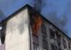 Cinci apartamente de la două etaje ale unui bloc din Petroşani au ars 