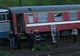 Un vagon al Rapidului Bucureşti-Iaşi a deraiat, în judeţul Galaţi, încercând să evite impactul cu un alt tren