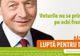   Băsescu: Aţi ales un preşedinte cu un ochi mai mare, cu unul mai mic şi o şuviţă care flutură în vânt! Vezi poreclele preşedintelui!