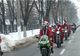 Moşul s-a folosit de tren, bicicletă şi motocicletă pentru a împărţi cadouri