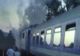 Călătorii unui tren, evacuaţi după un incendiu la locomotivă