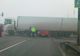 Accident teribil! A intrat cu mașina sub un TIR din cauza ceții