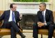Preşedintele Franţei, Francois Hollande, primit la Casa Albă