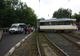 Un TRAMVAI a DERAIAT şi s-a RUPT în DOUĂ, în Bucureşti, pe linia 41