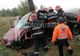 ACCIDENT GRAV pe drumul Dorohoi-Botoşani: VICTIME încarcerate şi TREI maşini DISTRUSE