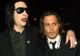 Imagini ŞOCANTE! Marilyn Manson şi Johnny Depp, împreună!
